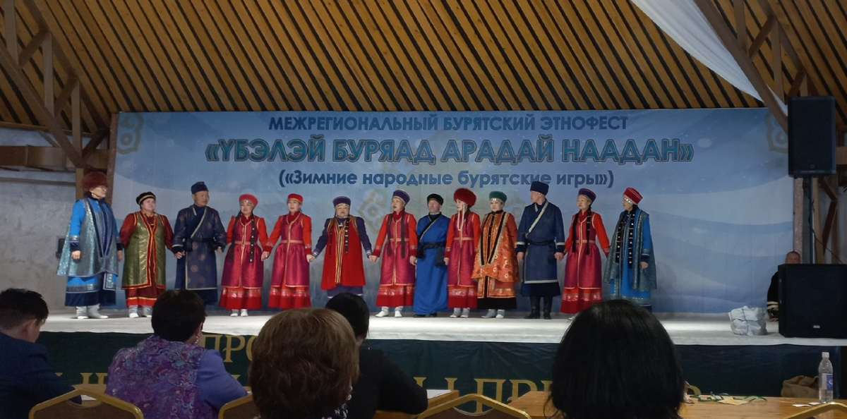 Выступление фольклорных коллективов 
