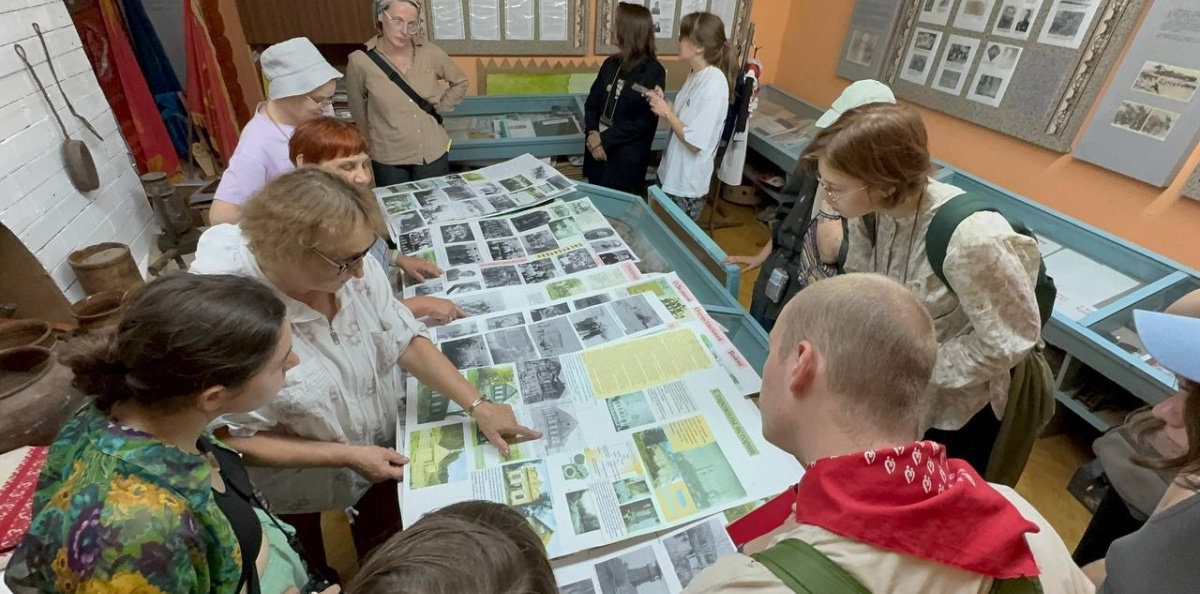 Посещение архива школы Петропавловска Посещение архива школы Петропавловска