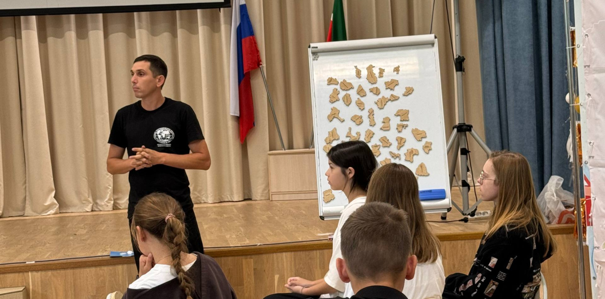 Проведение интеллектуальной игры "Познай Татарстан"