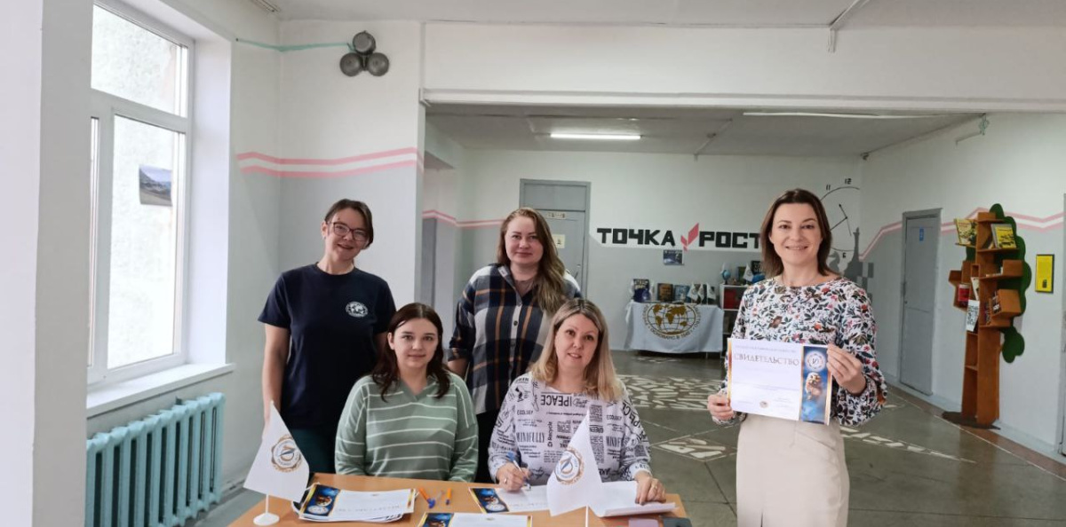 Участники географического диктанта в Подсиненской СОШ