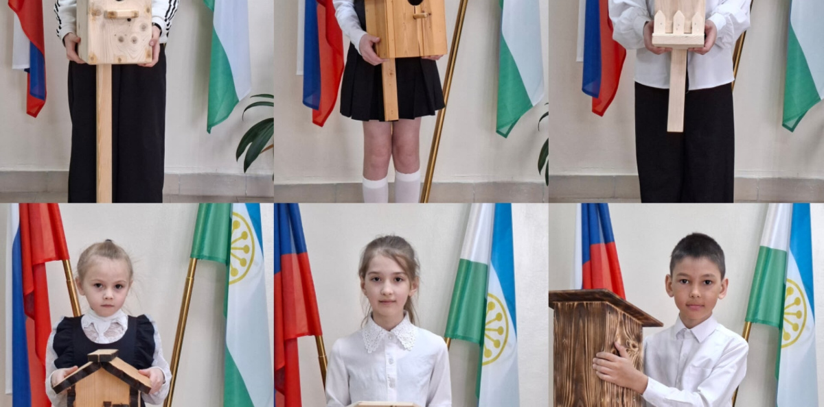 Участники конкурса с изготовленными скворечниками Участники конкурса с изготовленными скворечниками