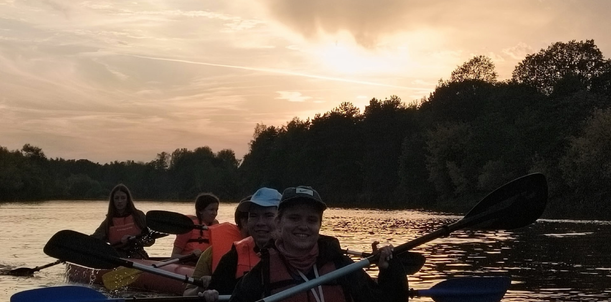 Во время сплава Во время сплава