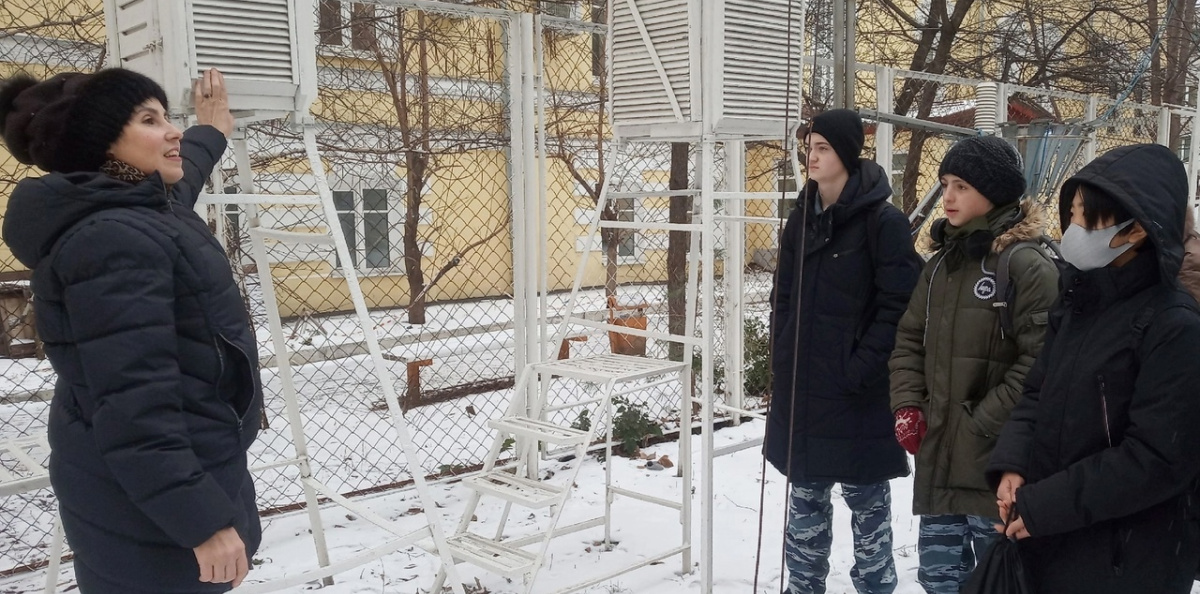 Во время экскурсии