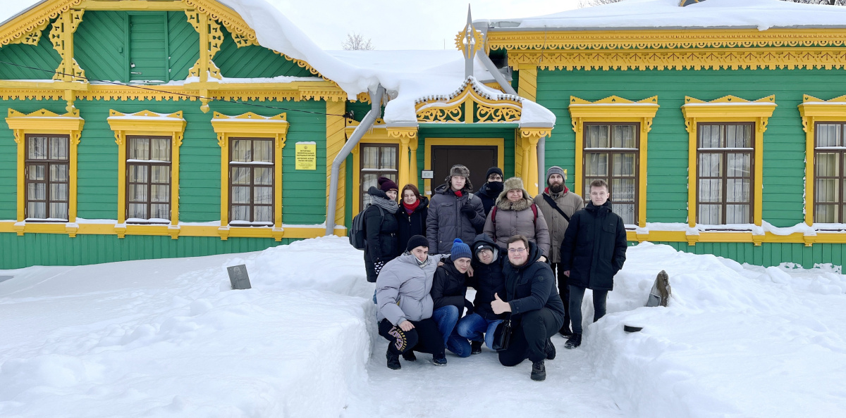 Коллектив экспедиции в Чувашию