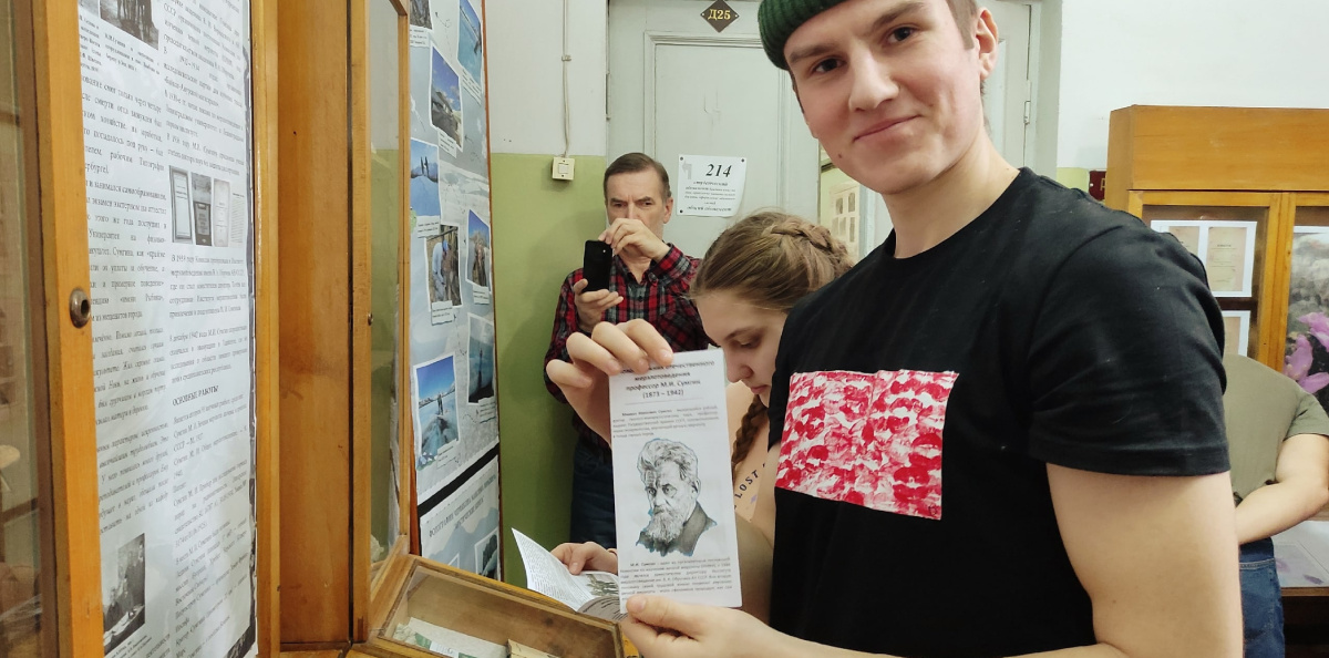 На открытии выставки