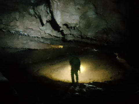 Фотография в пещере Фотография в пещере