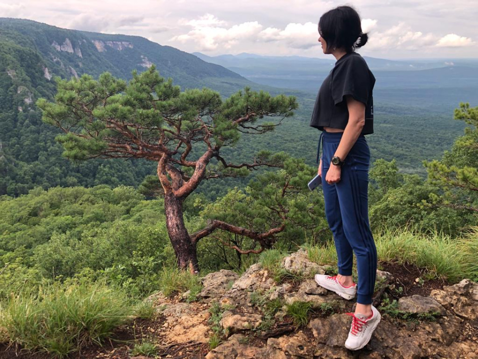 Вера Блажко, активистка Молодежного клуба Апшеронского районного отделения КРО РГО «ЭКОСфера»