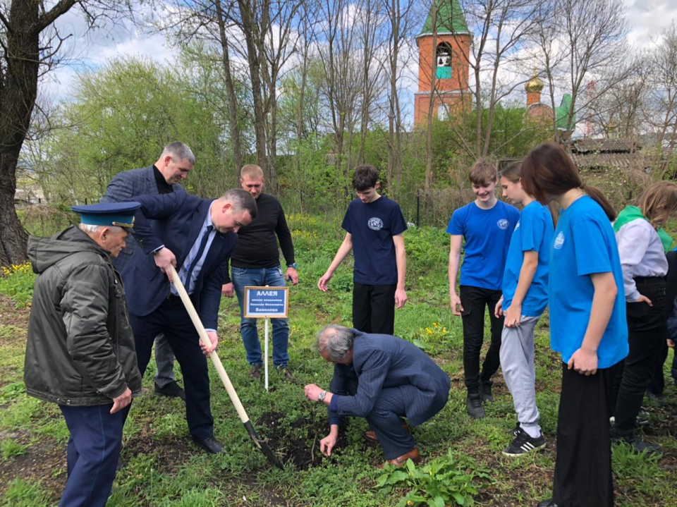 Аллея имени Николая Вавилова