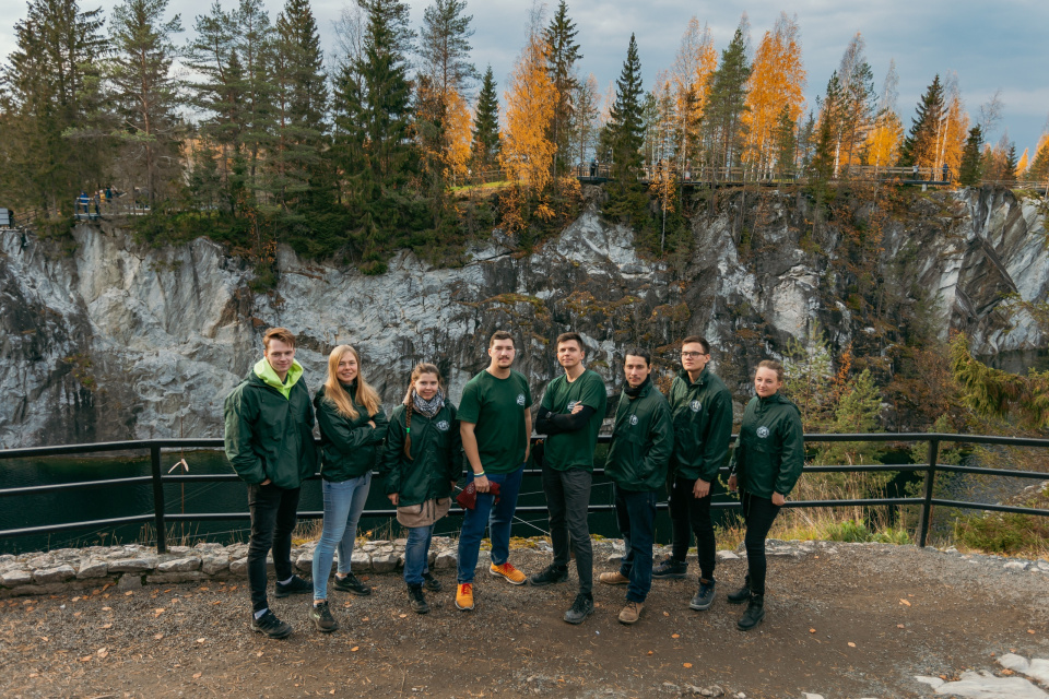 Добровольцы Заповедной школы РГО