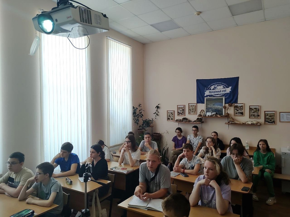 Встреча с членом Совета Краснодарского отделения РГО МК РГО "Академический" © А. В. Тальянский 