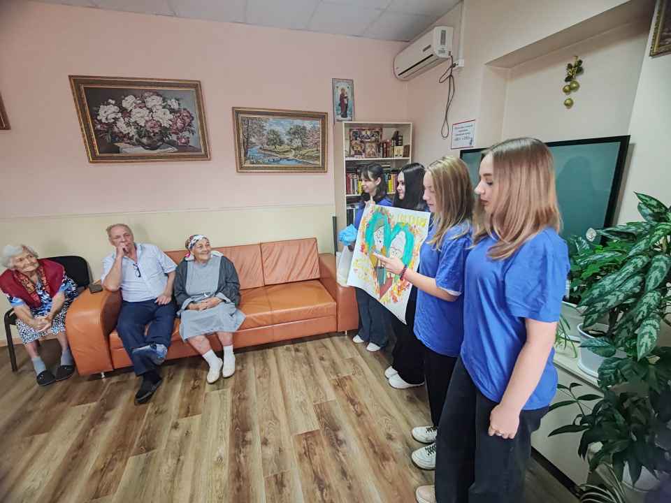 Приветствия ребят