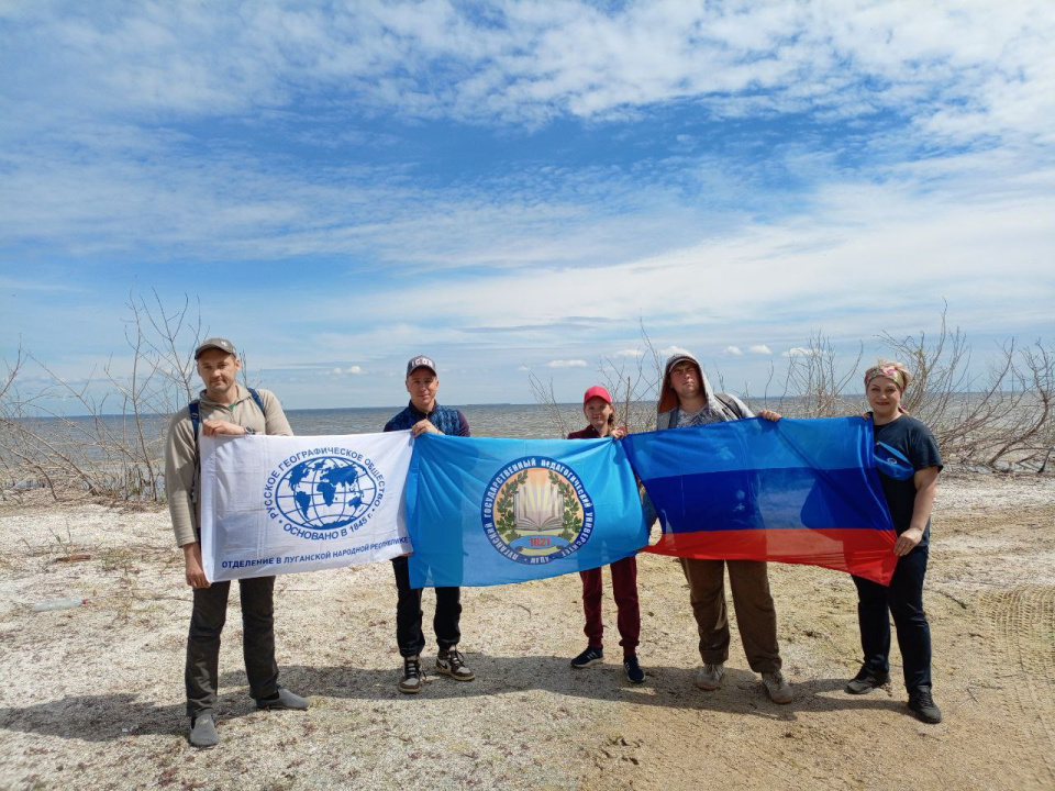 На берегу Цимлянского водохранилища