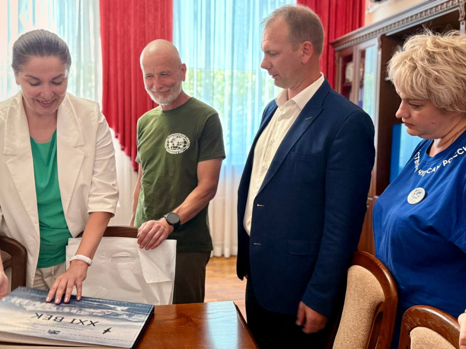 Встреча с Председателем Регионального отделения РГО в ЛНР