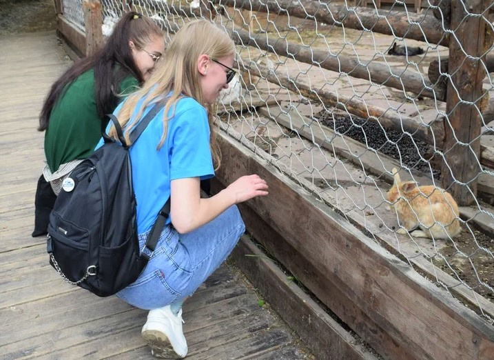 В зоосаде Ботанического сада