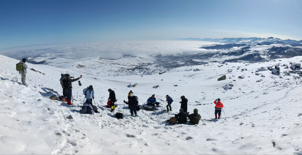 Восхождение на гору Таракла