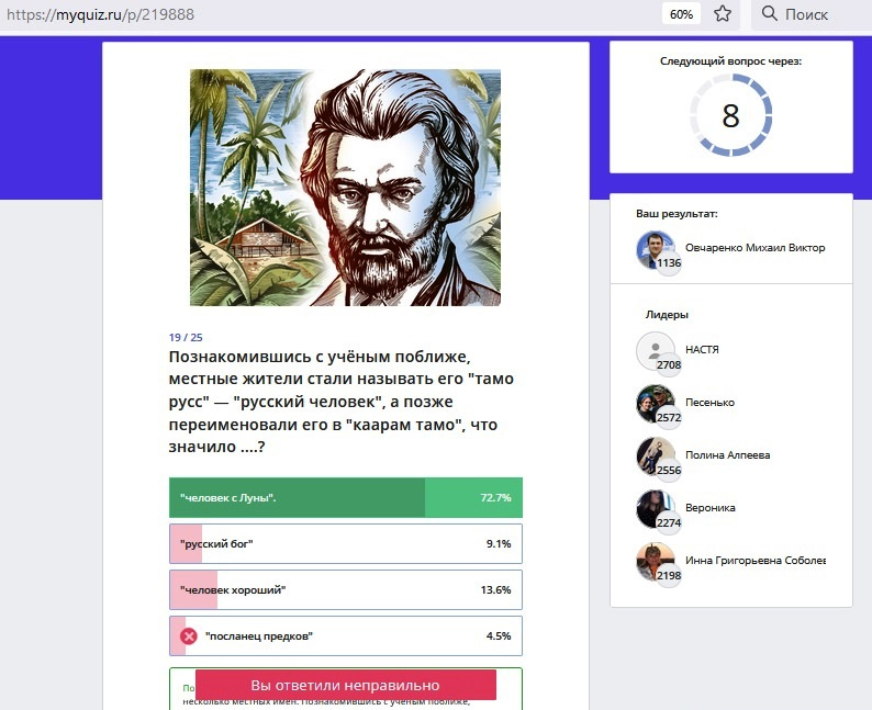 "Дорогами Миклухо-Маклая"
