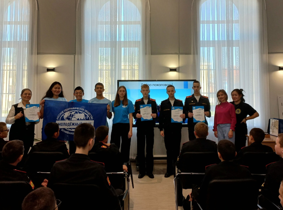 Награждение суворовцев - участников конкурса