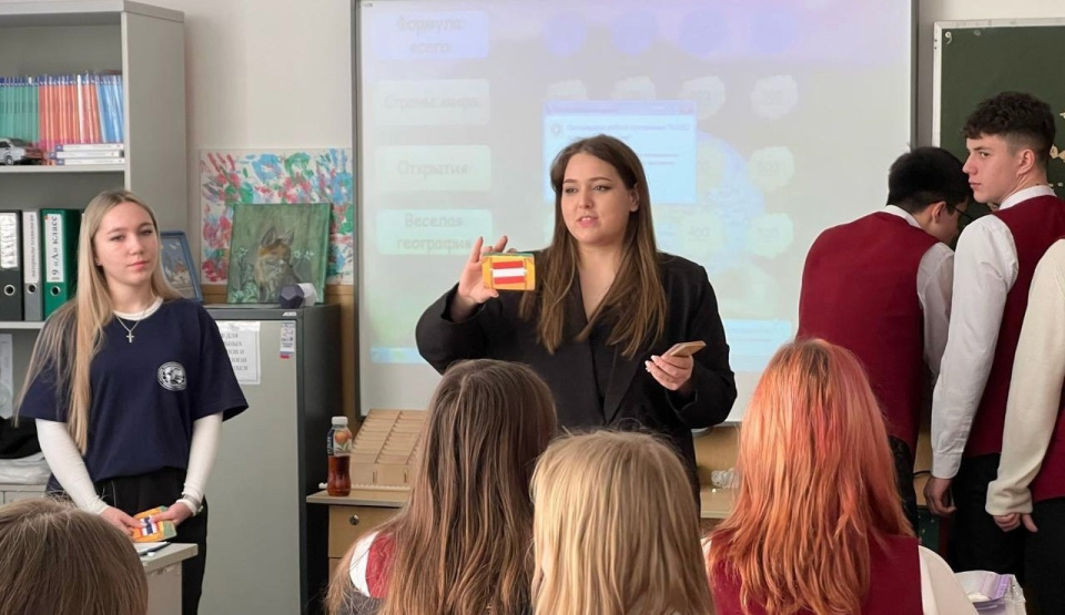 Мастер-класс МК РГО "Салют" в школе Армавира