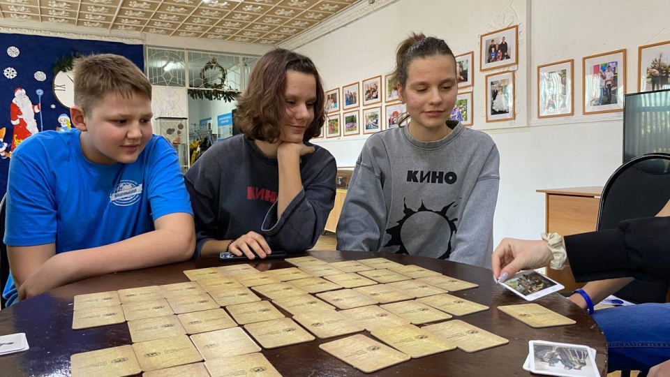 Участники турнира по настольным играм