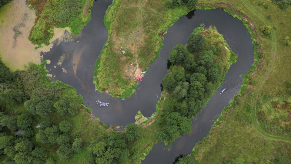 Судогда с высоты птичьего полёта