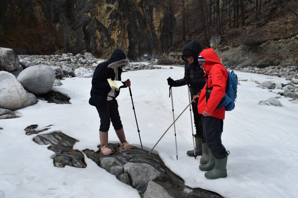 Исследования на маршруте