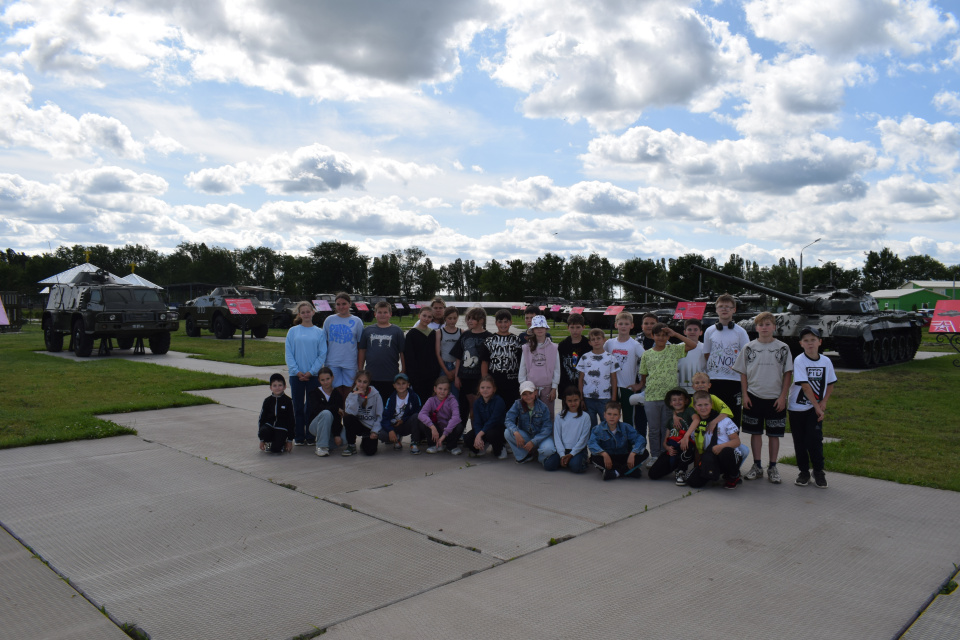 Экскурсия в парк "Патриот"