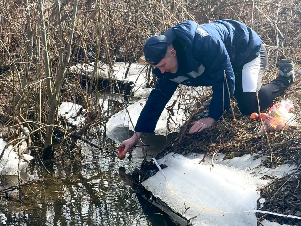Измерение скорости течения реки