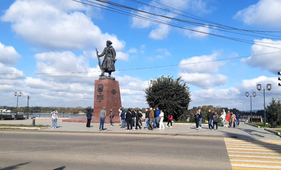 На Набережной р. Ангара