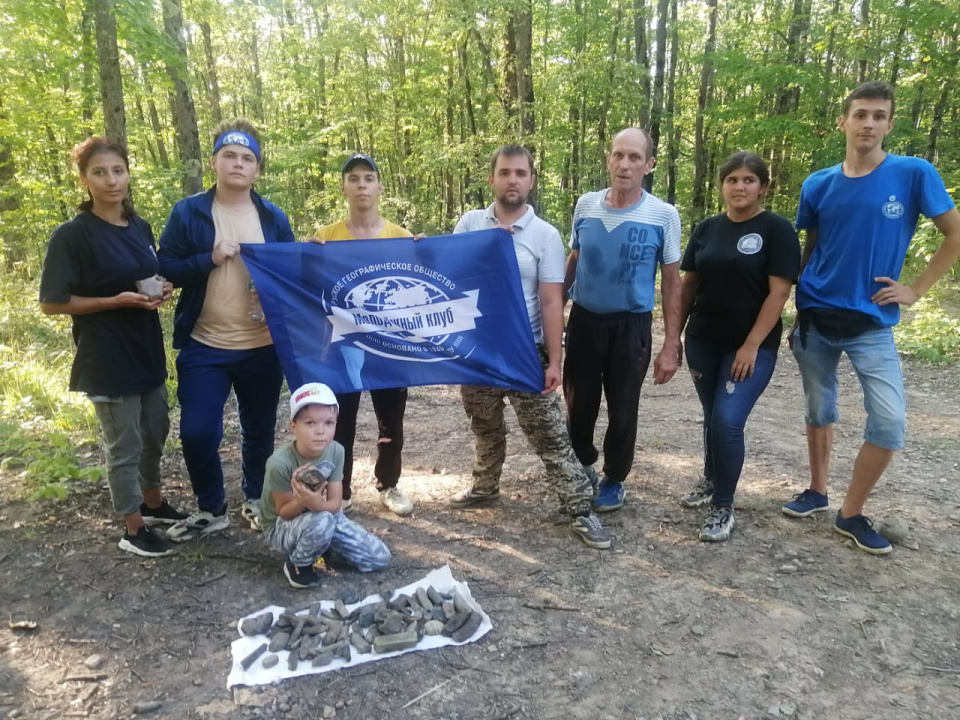 Активисты Молодёжного клуба РГО