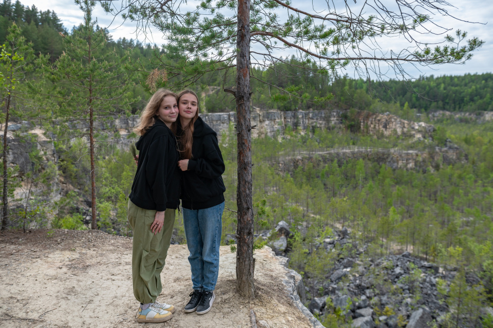 Природные просторы, открывающиеся с владимирских гор