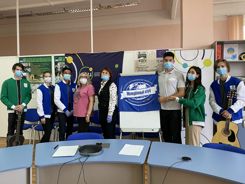 Фото предоставлено Молодёжным клубом РГО на базе на базе Омского ГАУ Фото предоставлено Молодёжным клубом РГО на базе на базе Омского ГАУ