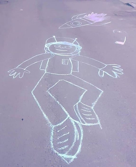 конкурс рисунка асфальте 