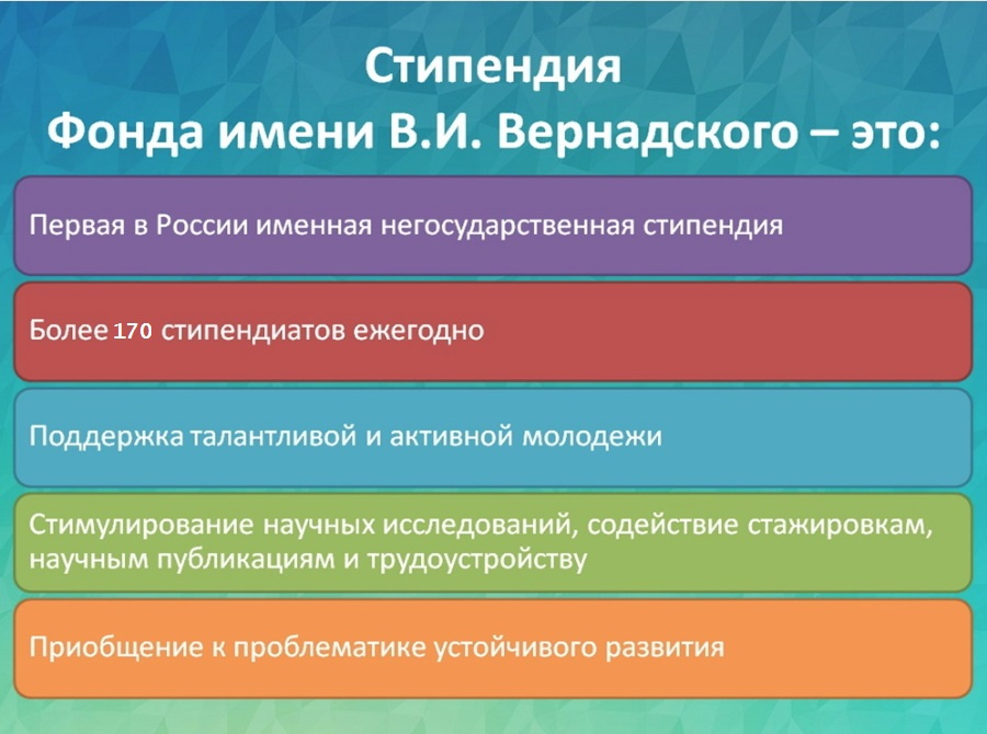 http://www.vernadsky.ru/proekti-fonda/stipendialnaya_programma_imeni_v_i__vernadskogo/ http://www.vernadsky.ru/proekti-fonda/stipendialnaya_programma_imeni_v_i__vernadskogo/