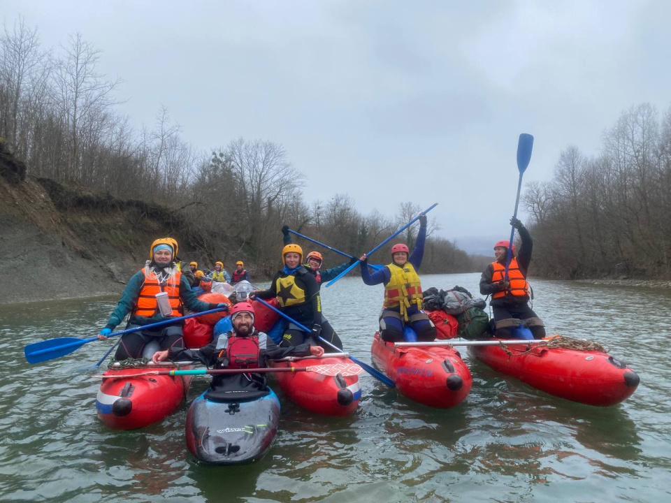 Участники сплава