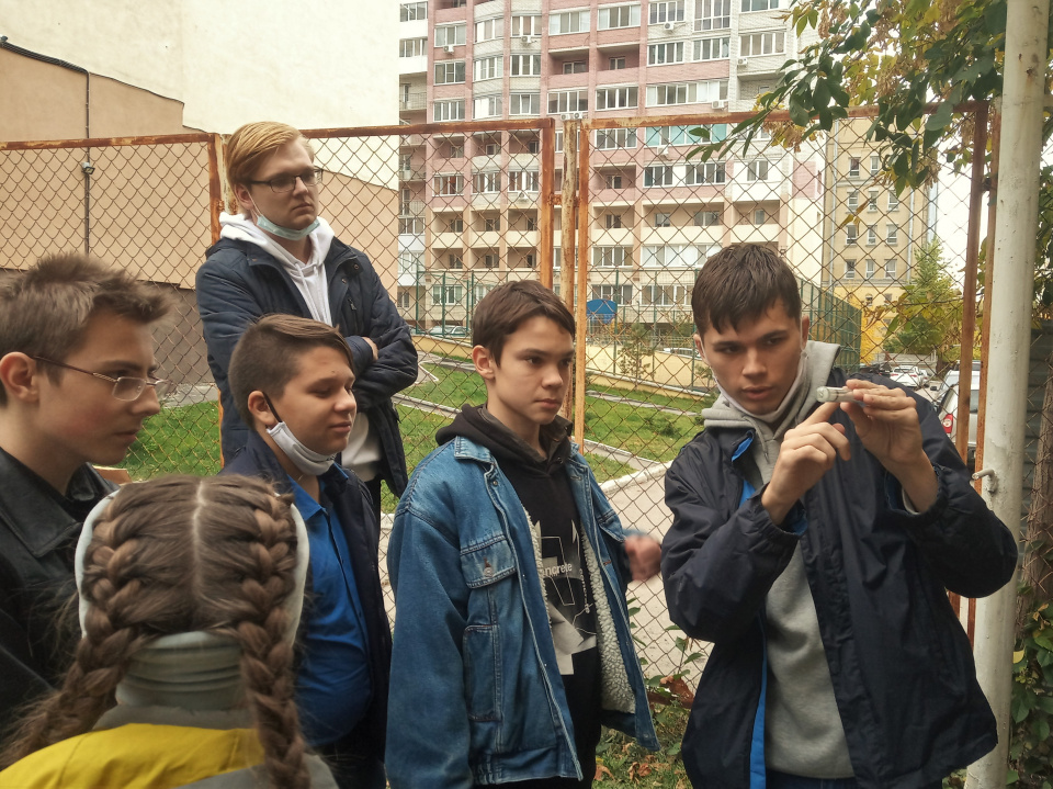 Демонстрация приборов