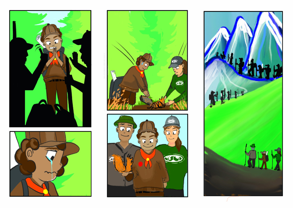 История о заветной мечте школьника старших классов В. об экспедиции.