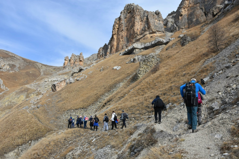Восхождение на гору Лха