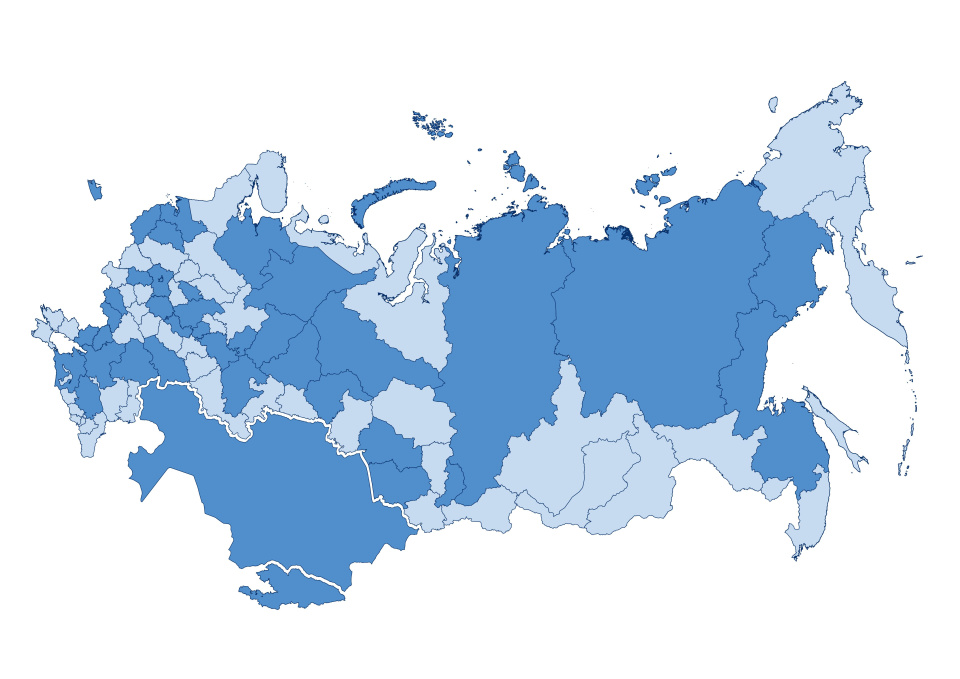География участников конкурса в 2025 году
