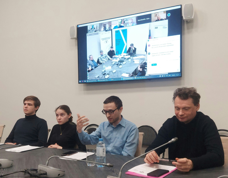 Заседание семинара имени С.Б. Лаврова