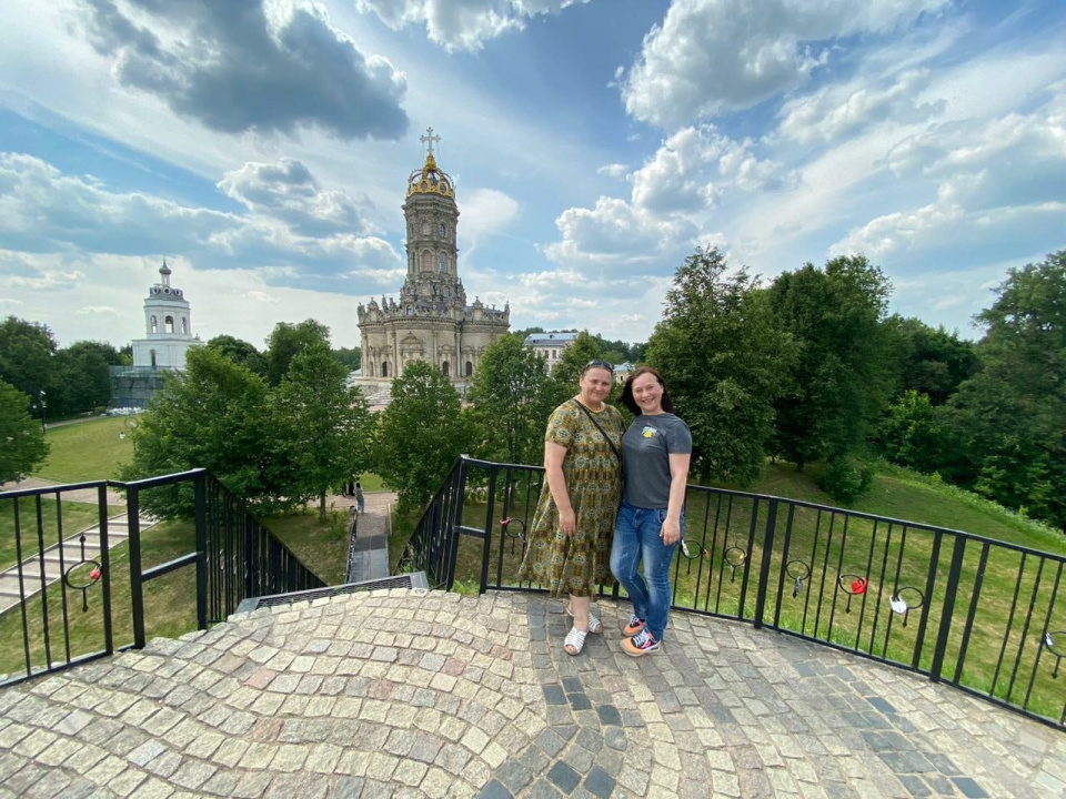 В усадьбе "Дубровицы"