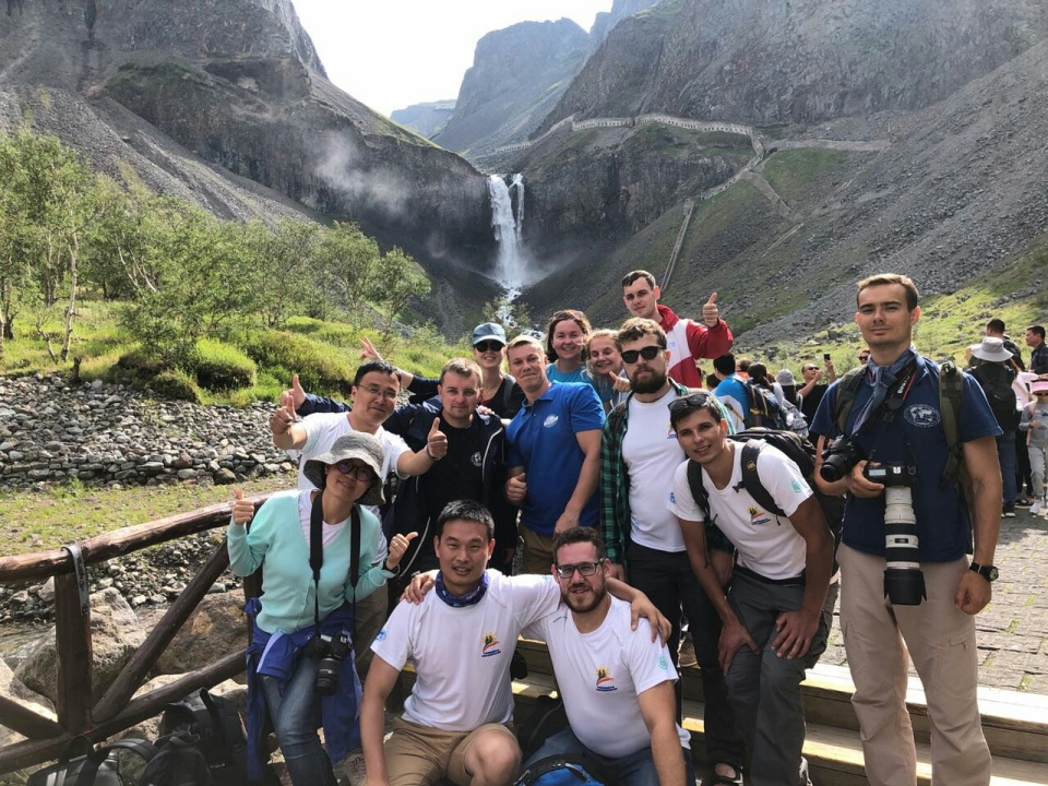 Участники стажировки РГО в Китае (2018 год)