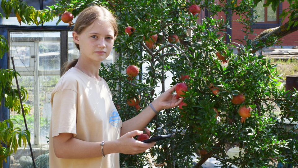 Юлия Кузина проводит наблюдение