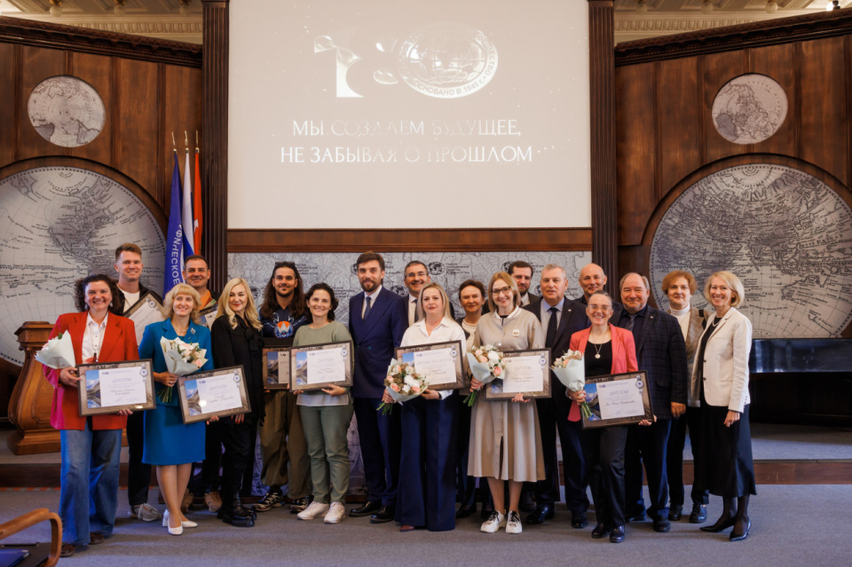 Пресс-служба Штаб-квартиры РГО в Санкт-Петербурге