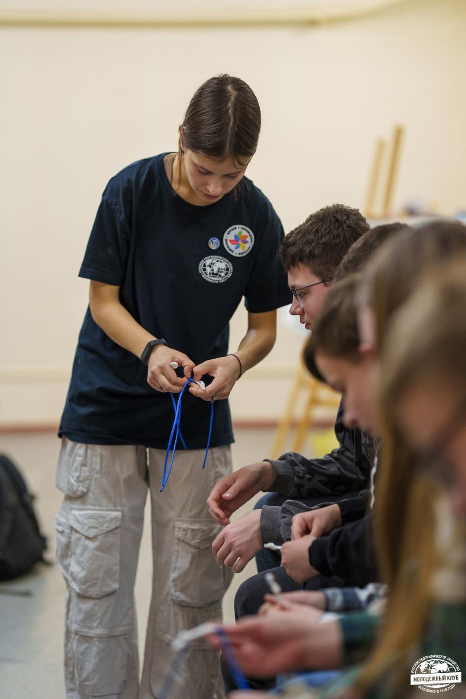 Начальный этап создания геочеловечка