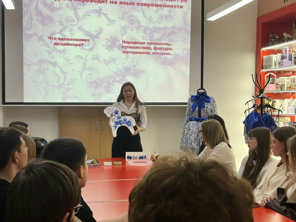 Встреча участников МК РГО "Салют" с модельером Еленой Букиной