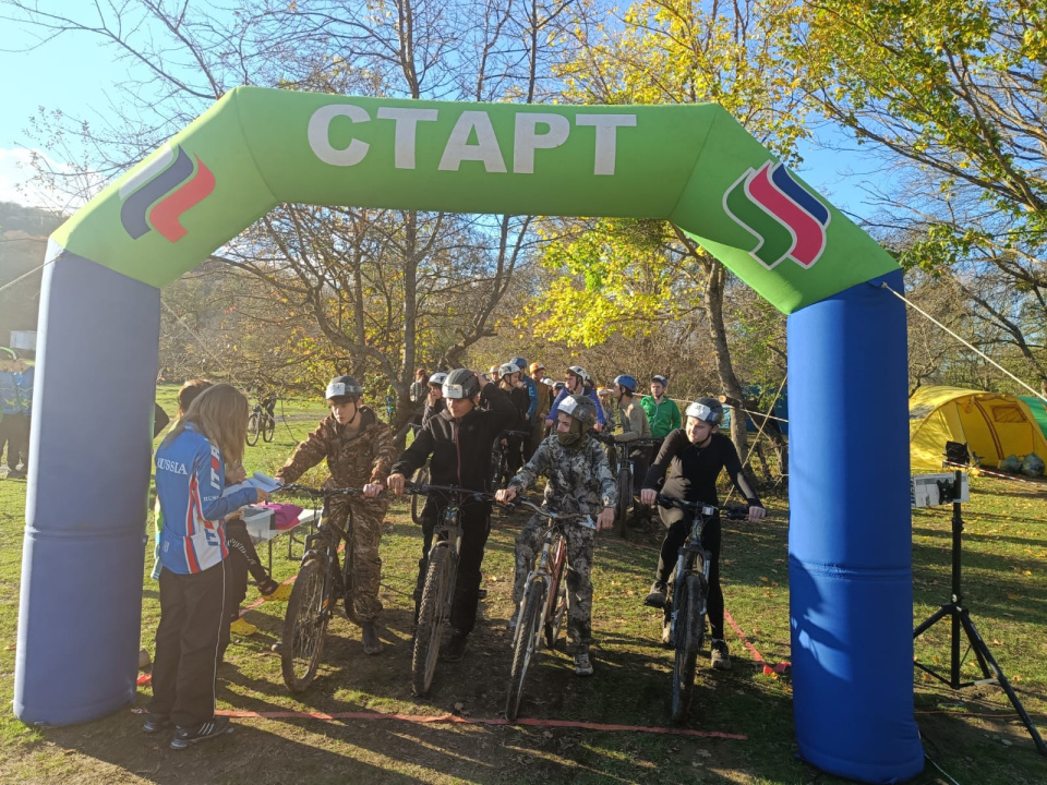 Заезд спортсменов