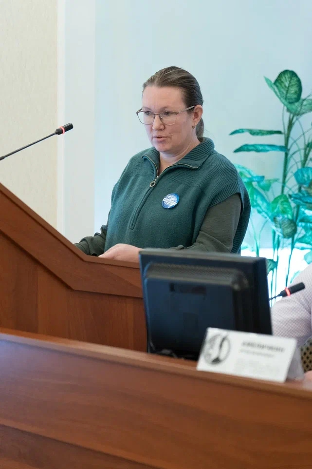 Выступление руководителя МК РГО "Орловские горизонты" Анастасии Судаковой