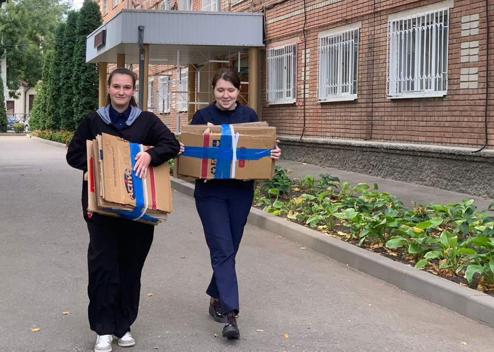 МК РГО «Салют» принял участие в эко-марафоне «Zдай бумагу-помоги СВОим!»