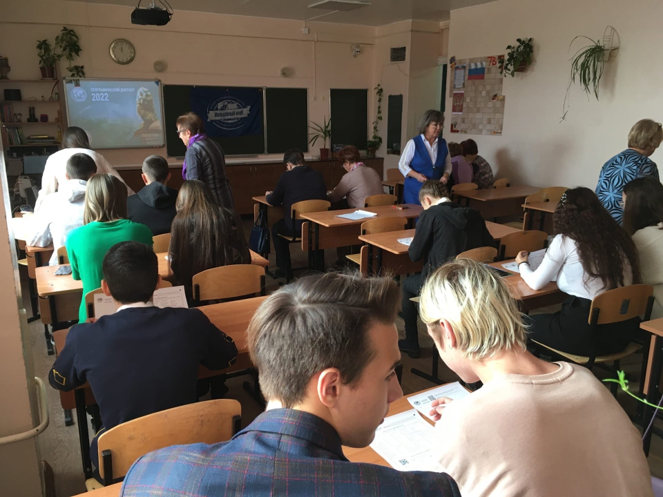 На площадке геодиктанта У-Сиб