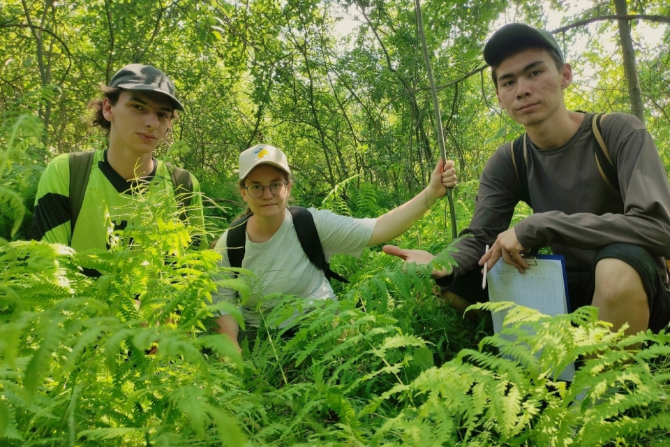 Полевой выход активистов Молодёжного центра РГО Саратовской области
